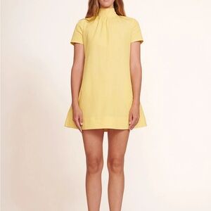 STAUD Mini Ilana Dress in Wallflower NWT